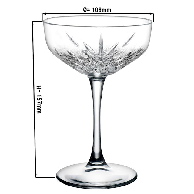(12 Kusů) Timeess sklenice na koktejly - 0,27L