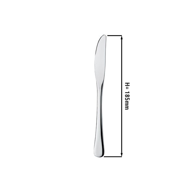 (12 Kusů) Dezertní nůž Emilia - 18,5 cm