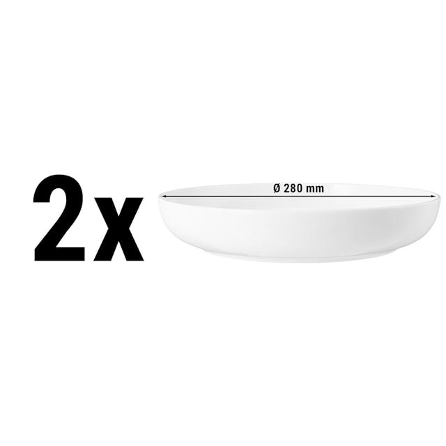 (2 pieces) Seltmann Weiden - Foodbowl - Ø 280 mm