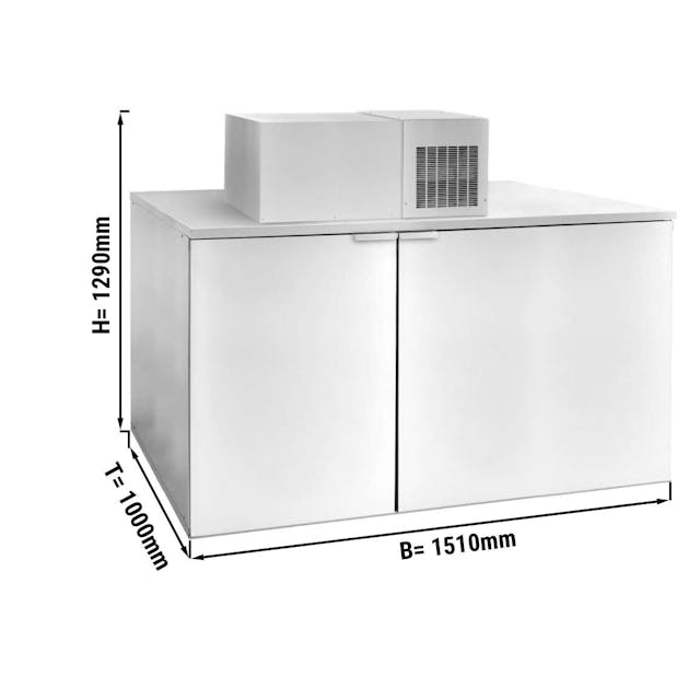Sudový chladič 6x50 litrů / s agregátem
