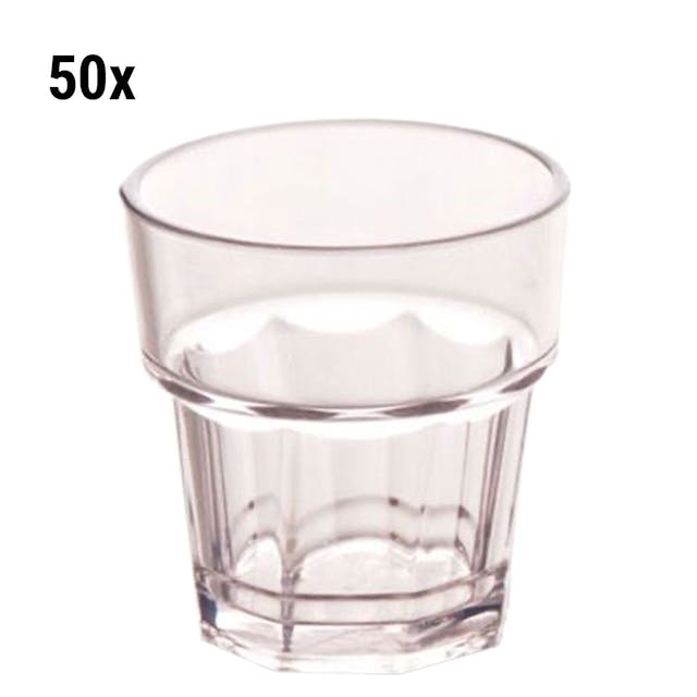 Polykarbonátové sklo - 200 ml - 50 kusů v balení