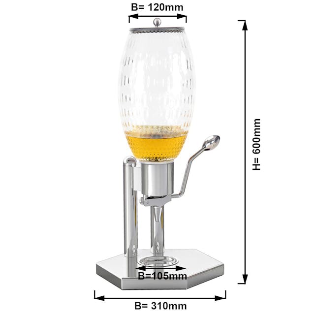 Honey dispenser	4,7L Chrome