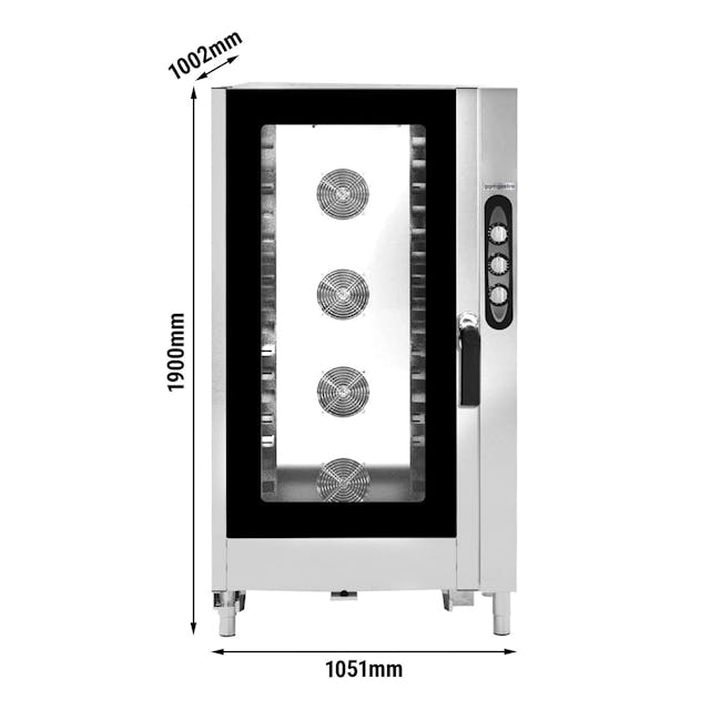 Combi Steamer Oven for Commercial Bakery - Manual -16x EN 60x40