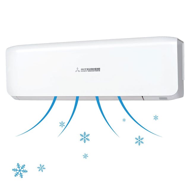 Mitsubishi air conditioner - for single rooms up to 31 m²	