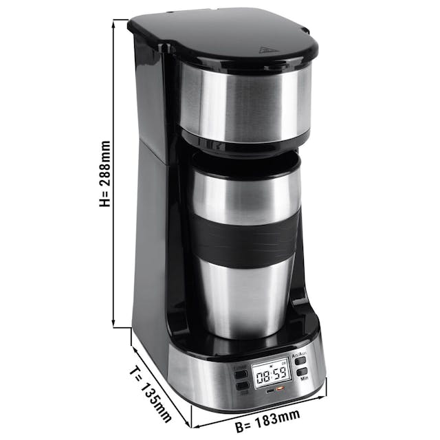 BEEM | Single coffee maker Thermo2GO - 750 Watt