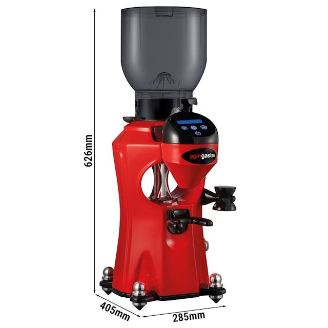 Mlýnek na kávu červený - Touch - 2 kg -  45 db