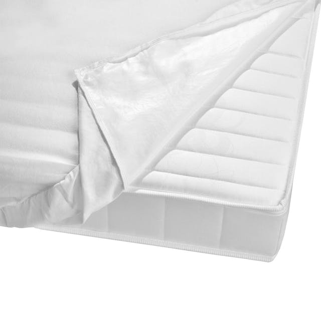 (10 Kusů) Jersey chránič matrace - 90 x 200 - bílý