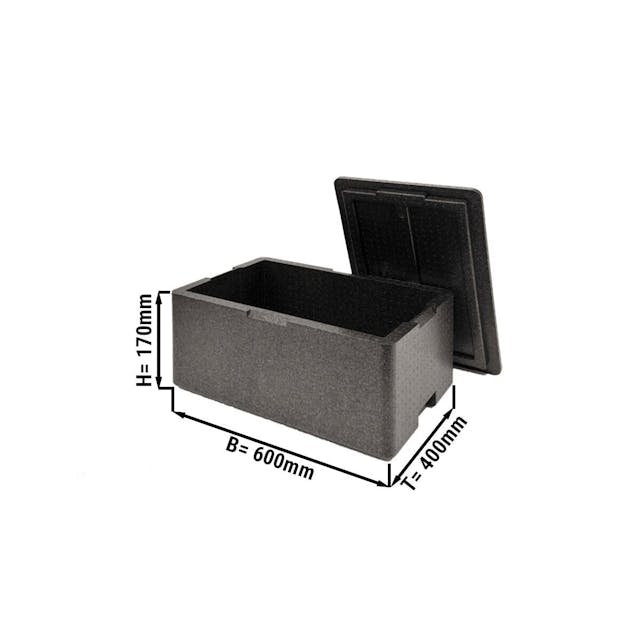 Thermobox GN 1/1 - 20,2L | Izolační box | Polystyrenový box | Polibox | Ohřívací box