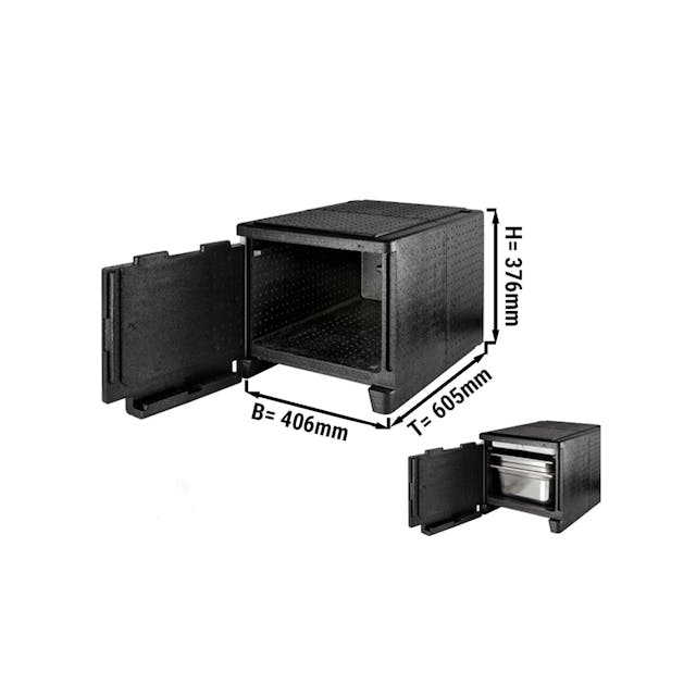 Porter Mini GN 1/1 - 49L | Thermobox | Izolační box | Polystyrenový box | Polibox | Ohřívací box