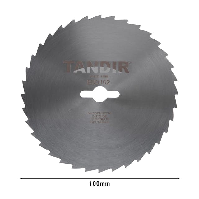 TANDIR® | Řezný nůž - Ø100 mm - vroubkovaný - pro TANDIR II - 100 mm
