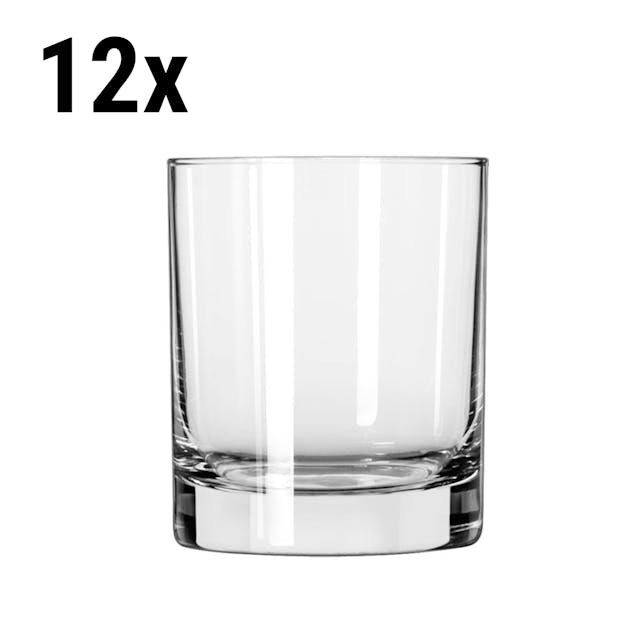 (12 Kusů) Univerzální sklenice na pití - CHICAGO - 207 ml - transparentní