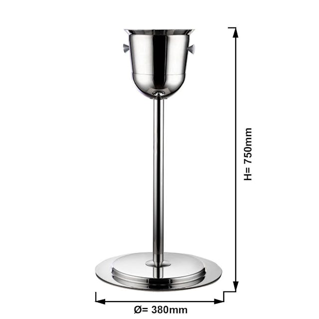 Wine/ Champagne Cooler Stand - Chrome