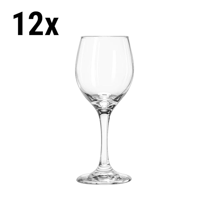 (12 Kusů) PERCEPTION - Sklenice na víno - 23,7cl - transparentní