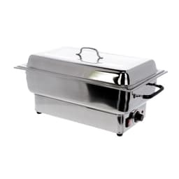 Elektro Chafing Dish - GN 1/1 - mit Deckel - Edelstahl