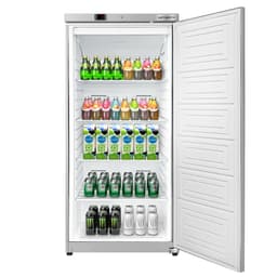 ECO lednice - 600L - s 1 dveřmi - nerezová ocel