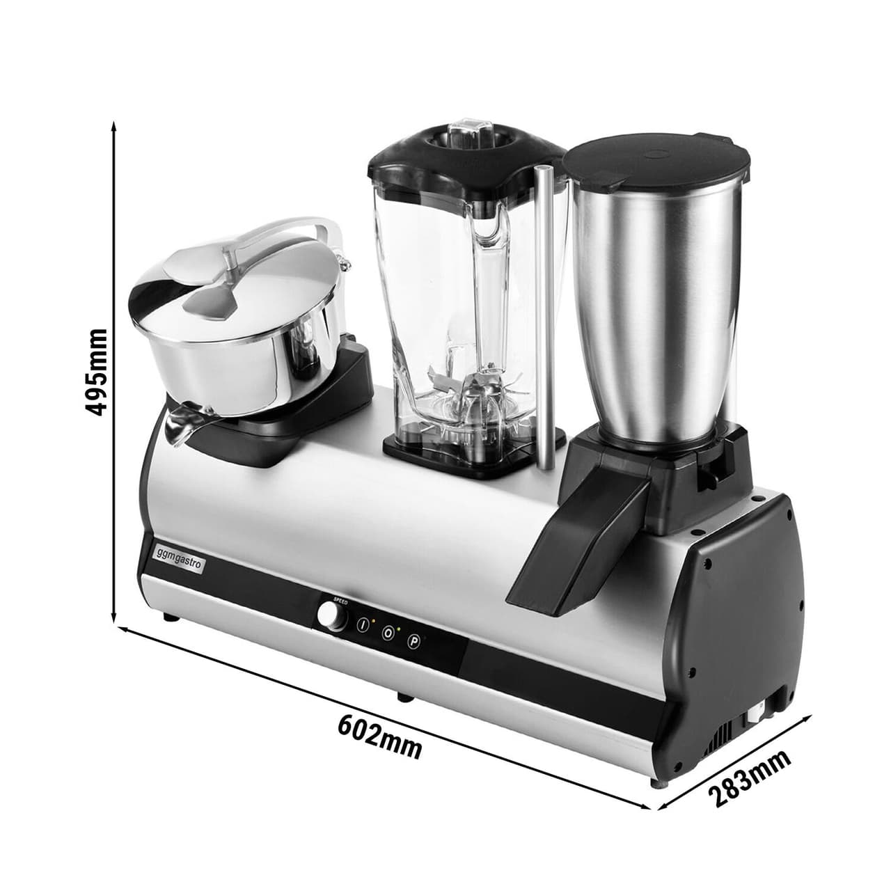 Combination bar appliance - blender, ice crusher, milk shaker & citrus press