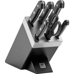 ZWILLING | GOURMET SharpBlock - Blok na samoostřící nože - 7dílný - černý