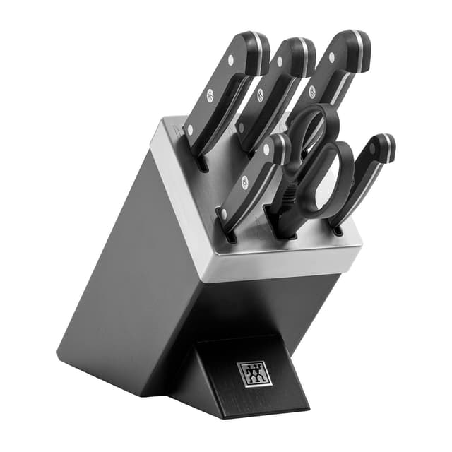 ZWILLING | GOURMET SharpBlock - Blok na samoostřící nože - 7dílný - černý