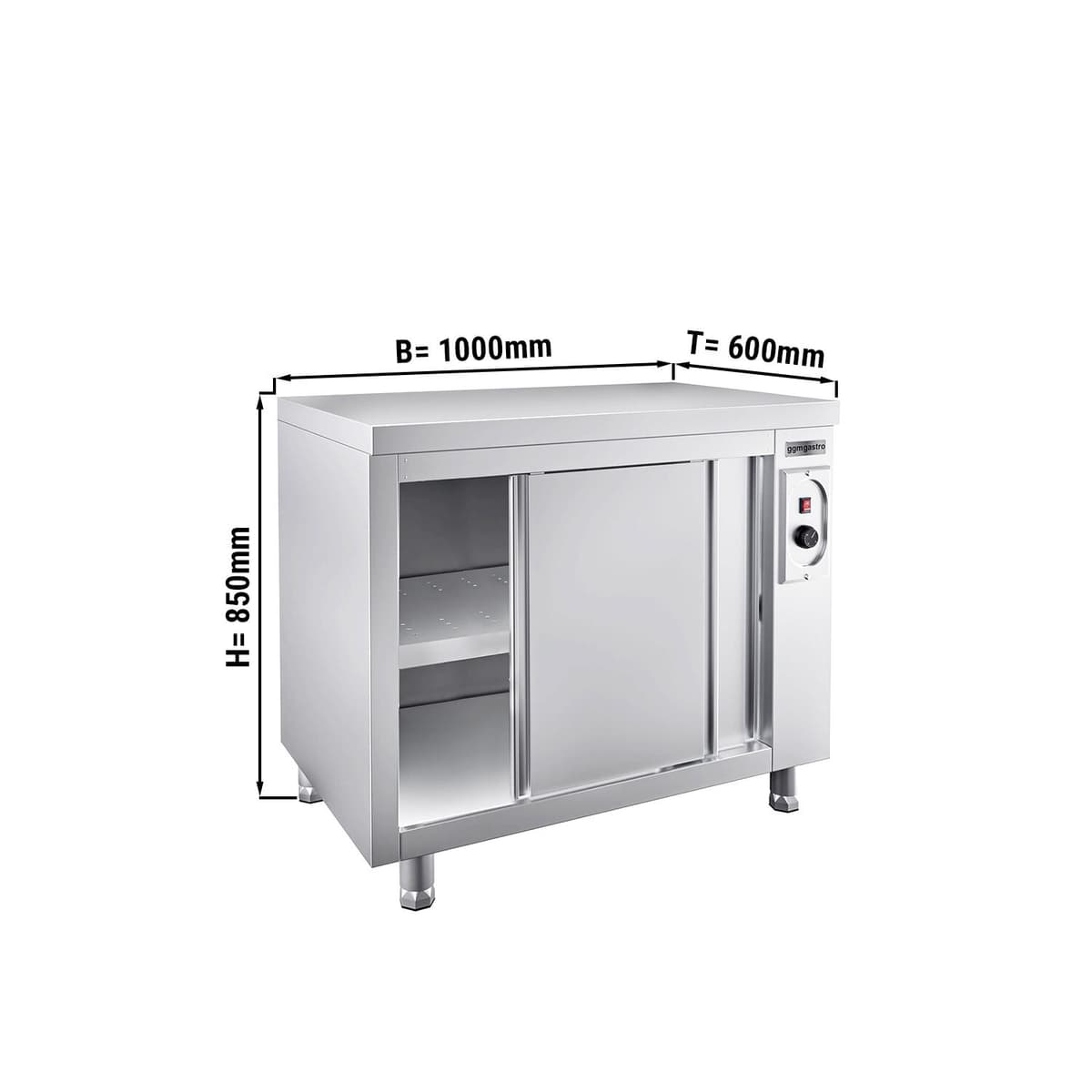 Heating cabinet Premium- 1000x600mm