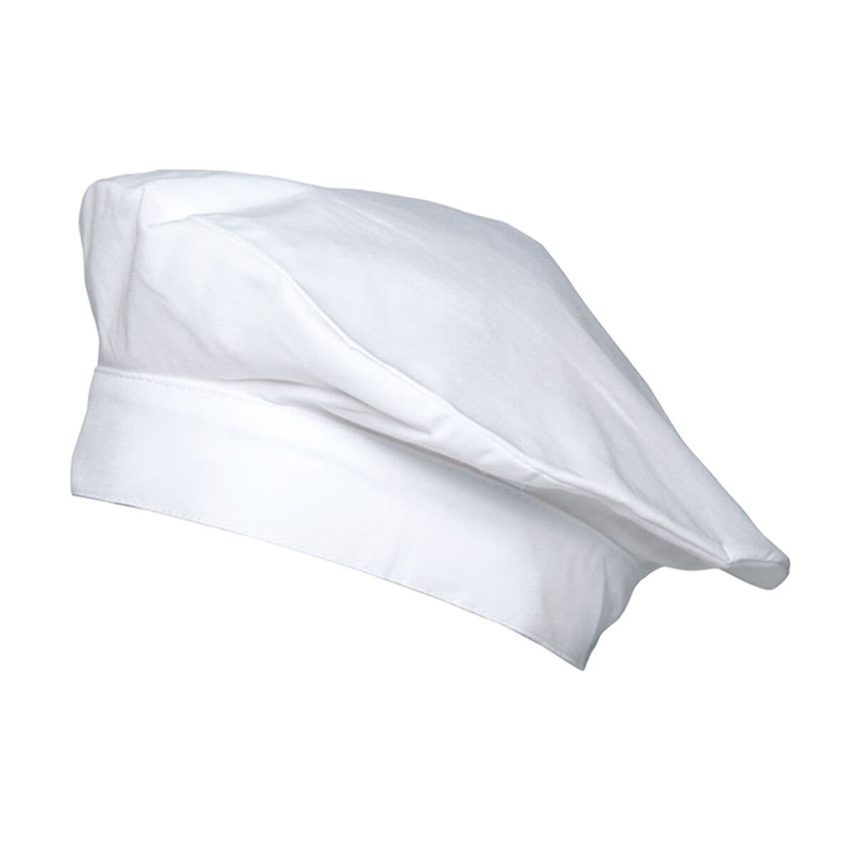 (5 pieces) Karlowsky beret cap Luka - White