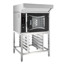 Bakery Electric Convection Oven - Digital - 6x EN 60x40 - incl. bonnet, base frame