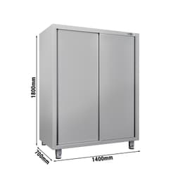 Geschirrschrank ECO - 1400x700mm - 2 Schiebetüren - Höhe: 1800mm