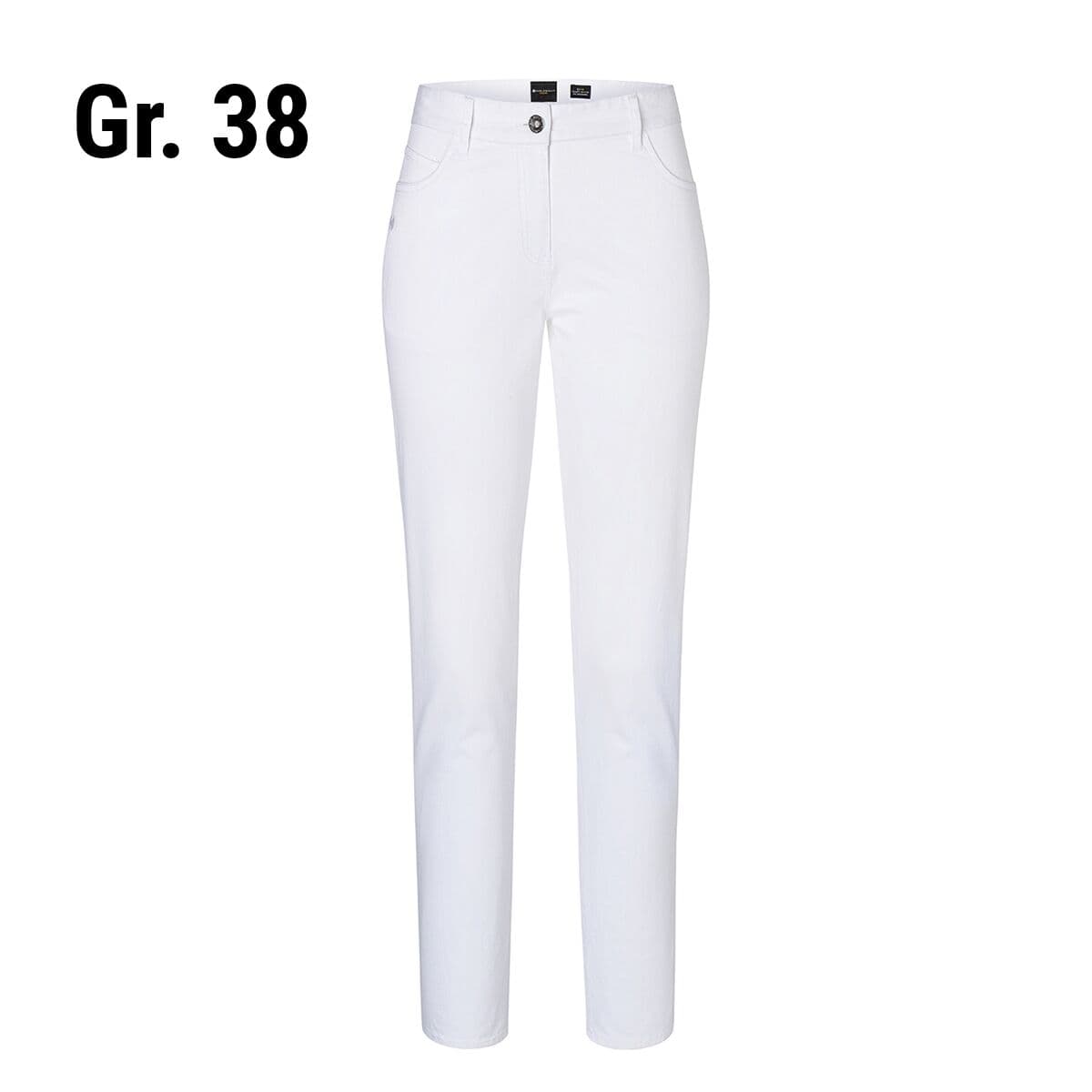 Karlowsky - Ladies 5-pocket pants - White - Size: 38