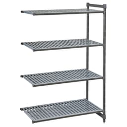 CAMBRO | Camshelving® - Přídavný regál Basics Plus - s drážkovanými policemi