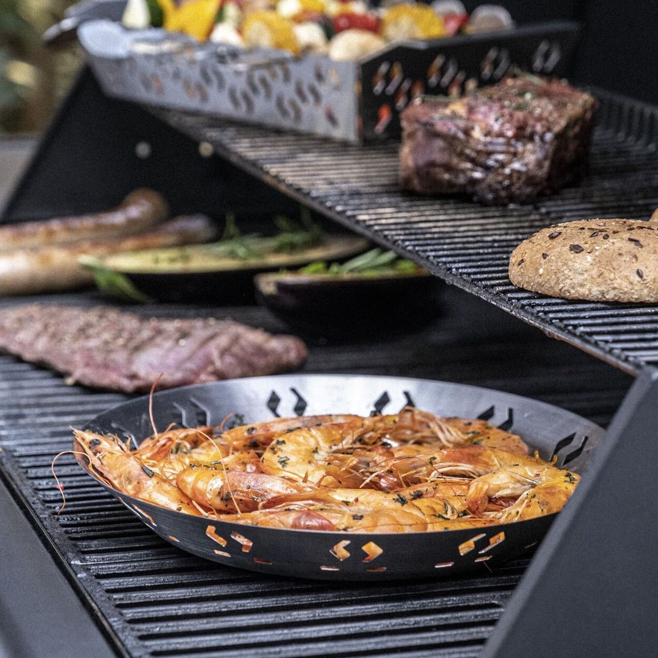 ZWILLING | BBQ+ - Grilovací koš s rukojetí - Ø 260 mm