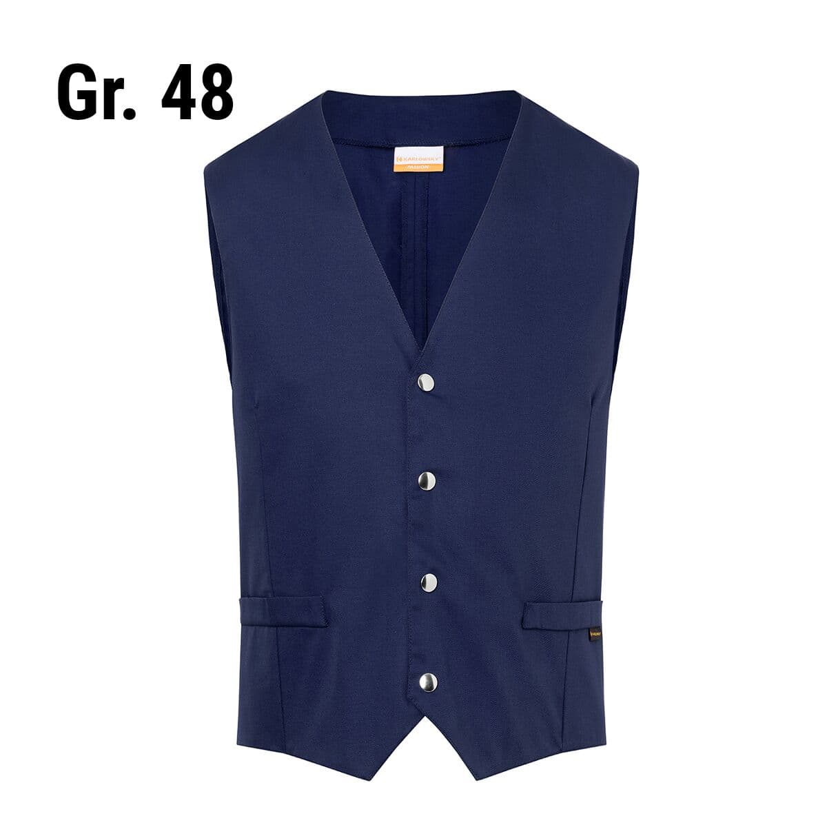 (6 pieces) Karlowsky - Men's vest Kai - Navy - Size: 48