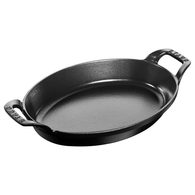 STAUB | SPECIALITIES - Forma do trouby - oválná - 280 mm - litina - černá