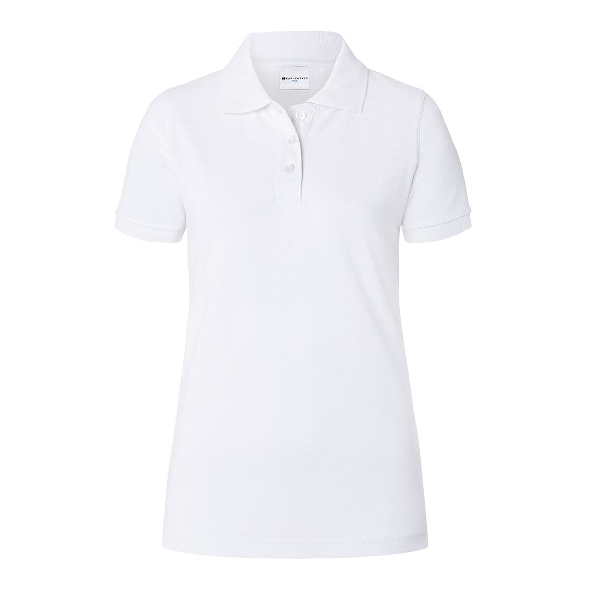 Karlowsky - Ladies Workwear Poloshirt Basic - White - Size: S