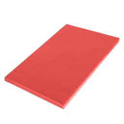 Cutting board - 325x500mm - Thickness 20mm - Red