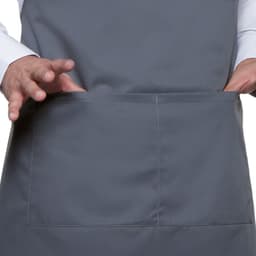 (6 pieces) Karlowsky - Bib Apron Tenerife - Anthracite