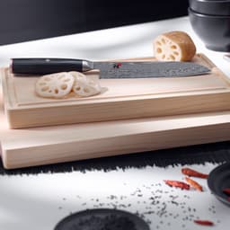 MIYABI | 5000 FC-D - SANTOKU - čepel: 180mm