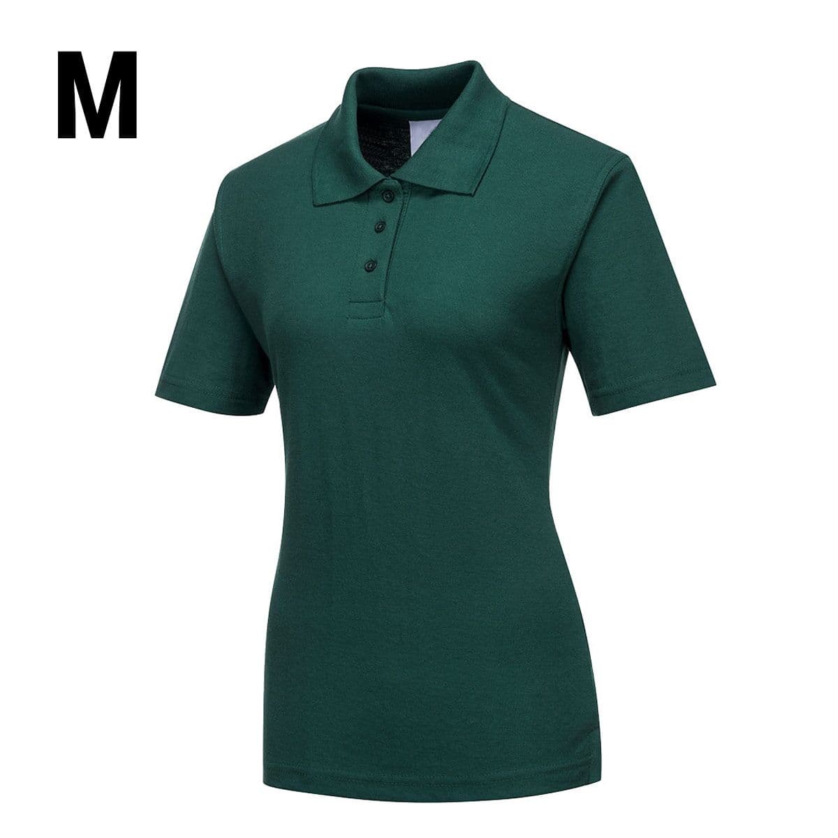 Ladies Polo Shirt - Bottle Green - Size: M