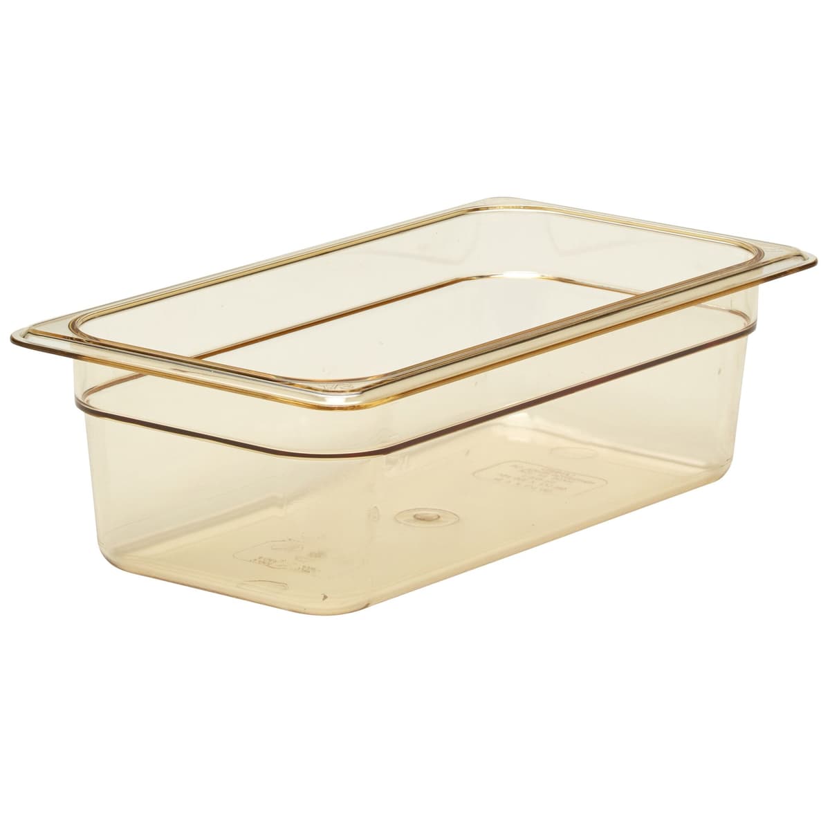 (6 kusů) CAMBRO | H-PAN™ Žáruvzdorné nádoby GN 1/3 - jantar - hloubka 100 mm