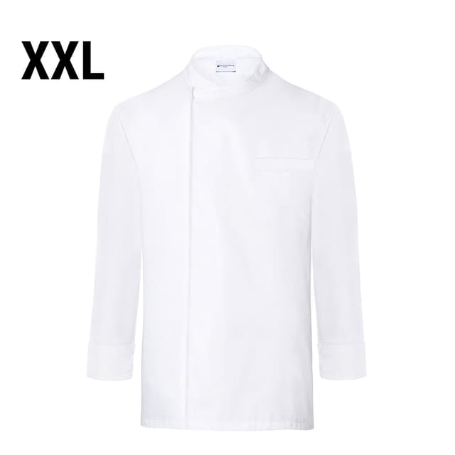 Karlowsky Long Sleeve Throw Over Cooking Shirt - White - Size: XXL