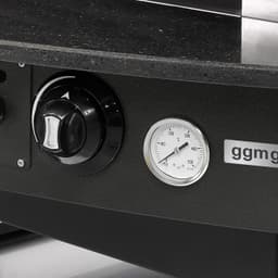 Gas pizza oven - Black - 9x 25cm - Manual