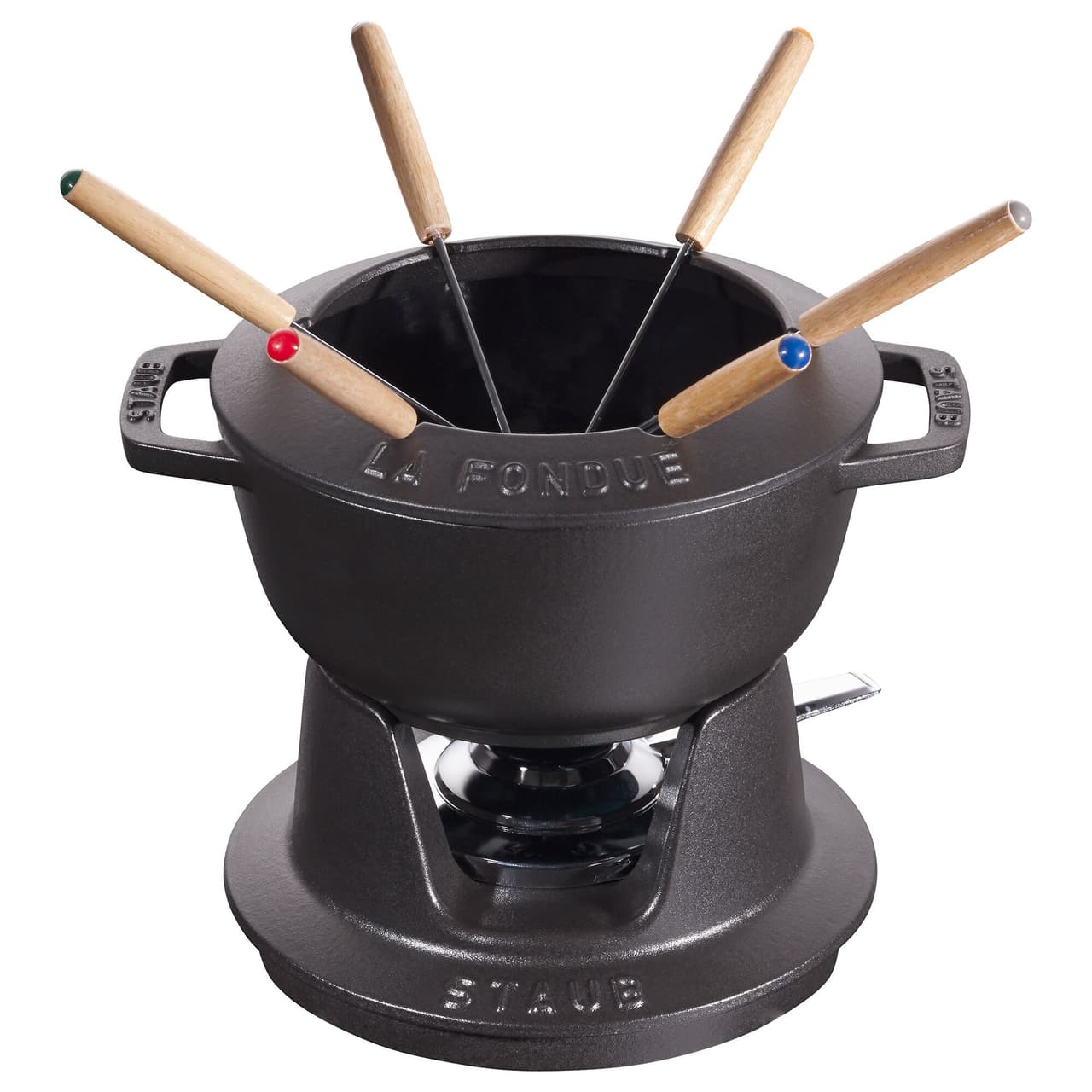 STAUB | SPECIALITY - Sada na fondue - Ø 180 mm - litina - černá