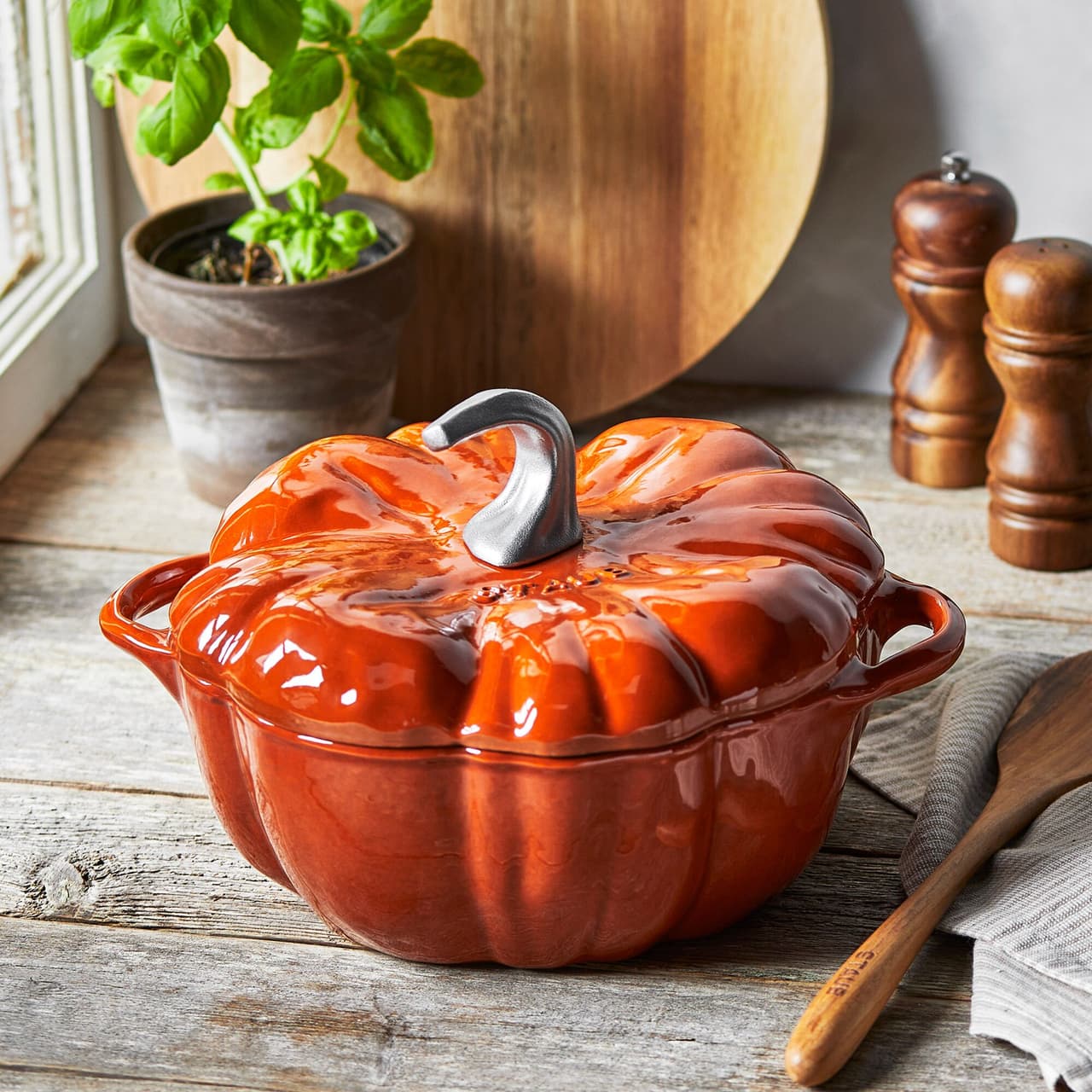 STAUB | LA COCOTTE - Cocotte - Ø 240mm - Gusseisen - Zimt | Kürbis