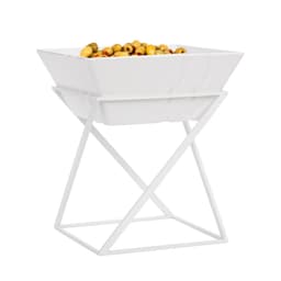 Etagerie / buffet stand - incl. 1 melamine bowl - angular