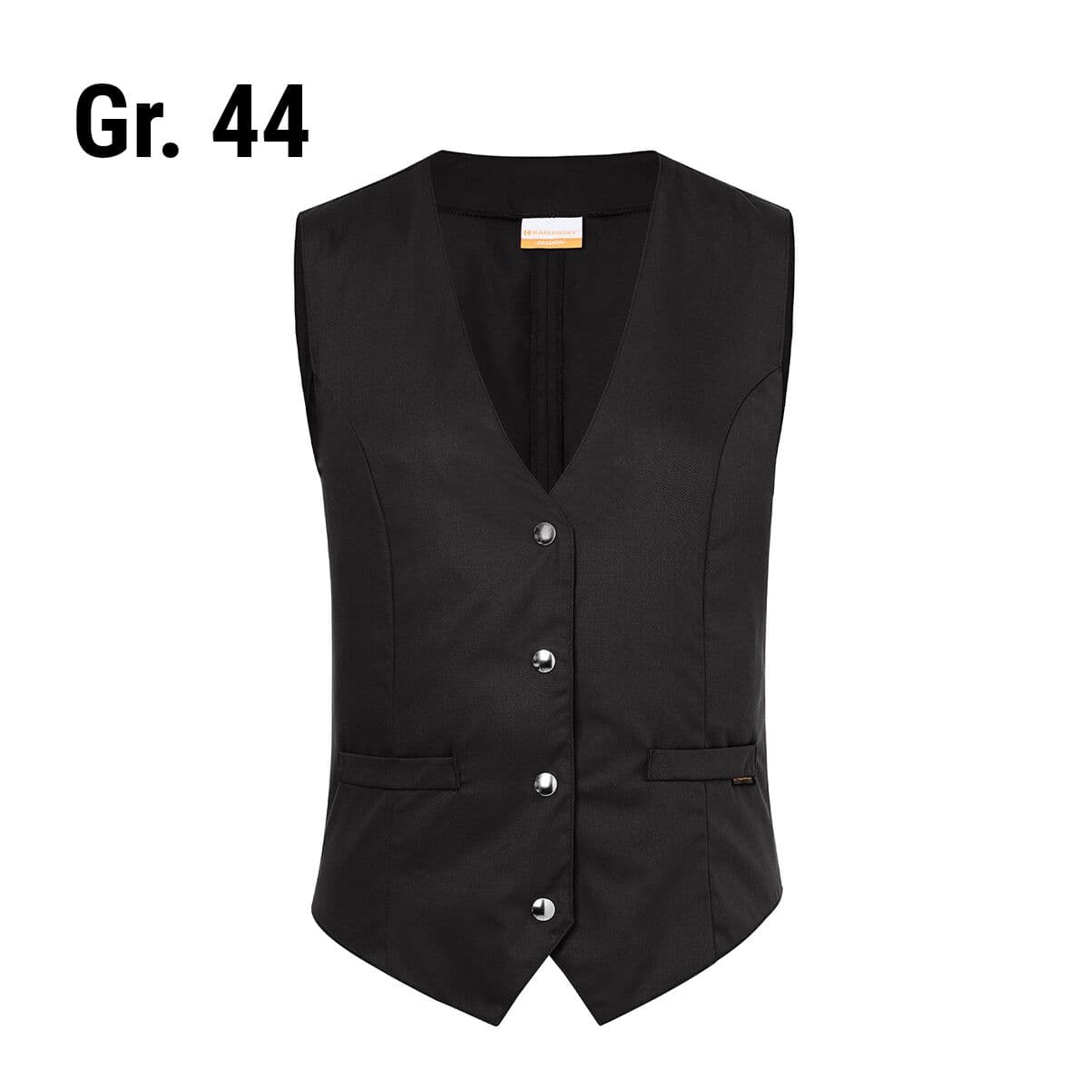 (6 pieces) Karlowsky - Ladies vest Lena - Black - Size: 44