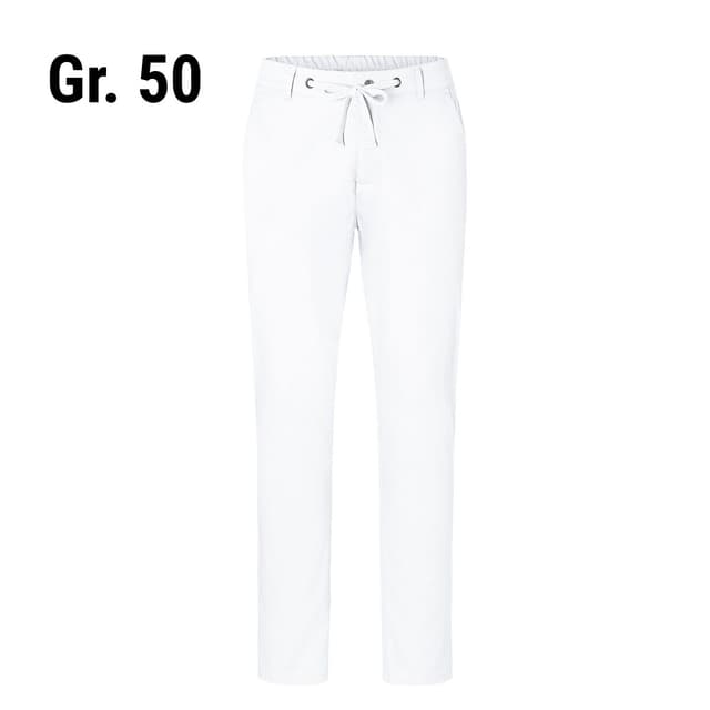 Karlowsky - Men's Modern Stretch Chino Pants - White - Size: 50