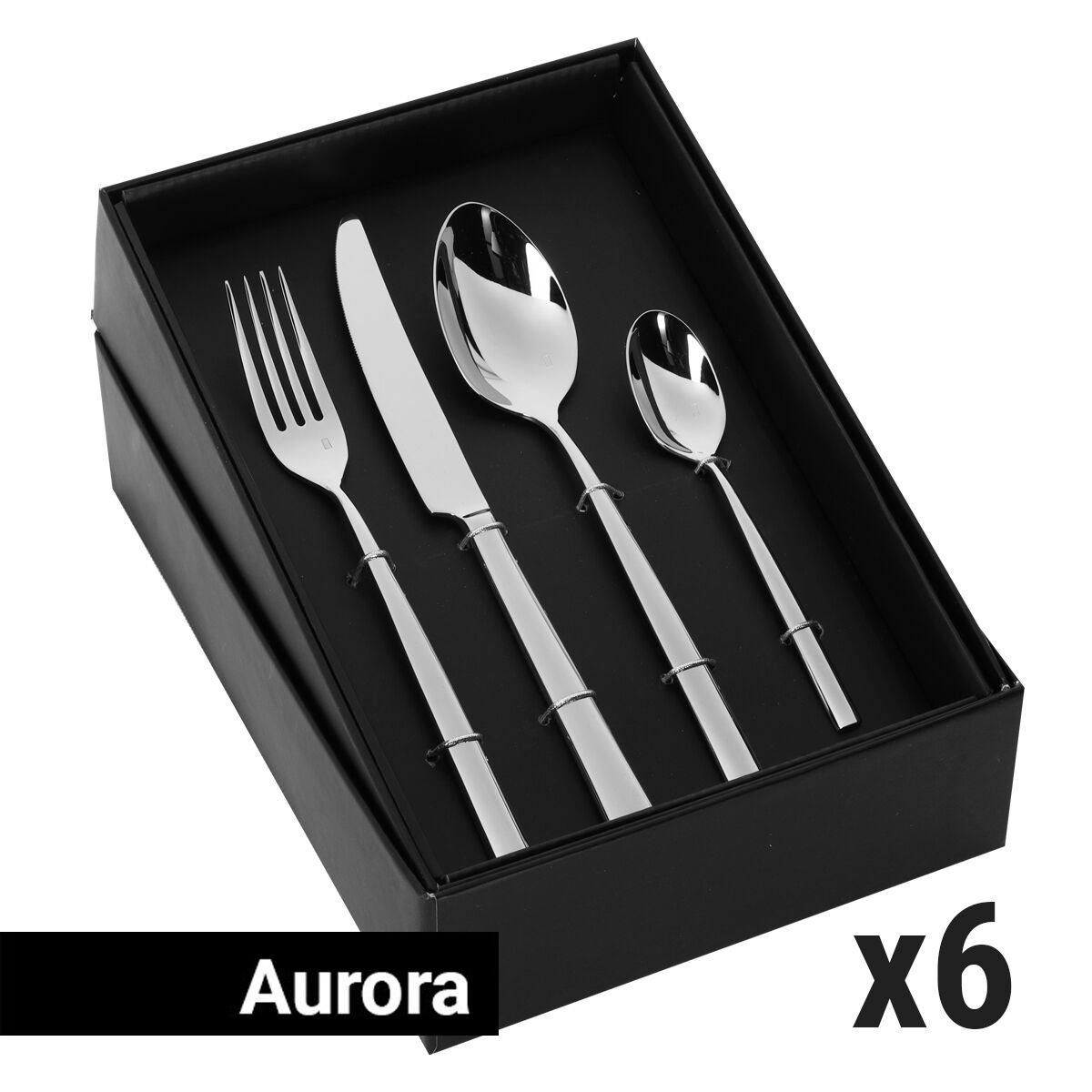 Sada příborů Aurora - 24dílná - pro 6 osob