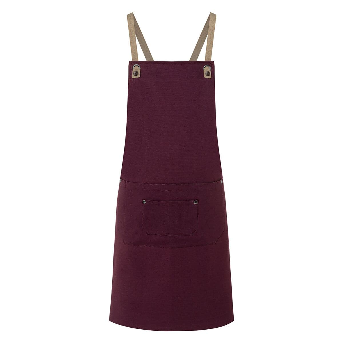 Karlowsky - Bib Apron Urban-Nature - Eggplant