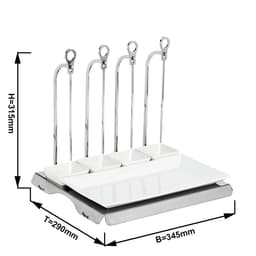 Skewer hanger - incl. 4 skewers