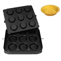 Plate for tartlet machine - shape: Round - Ø 90 mm / Height: 20 mm