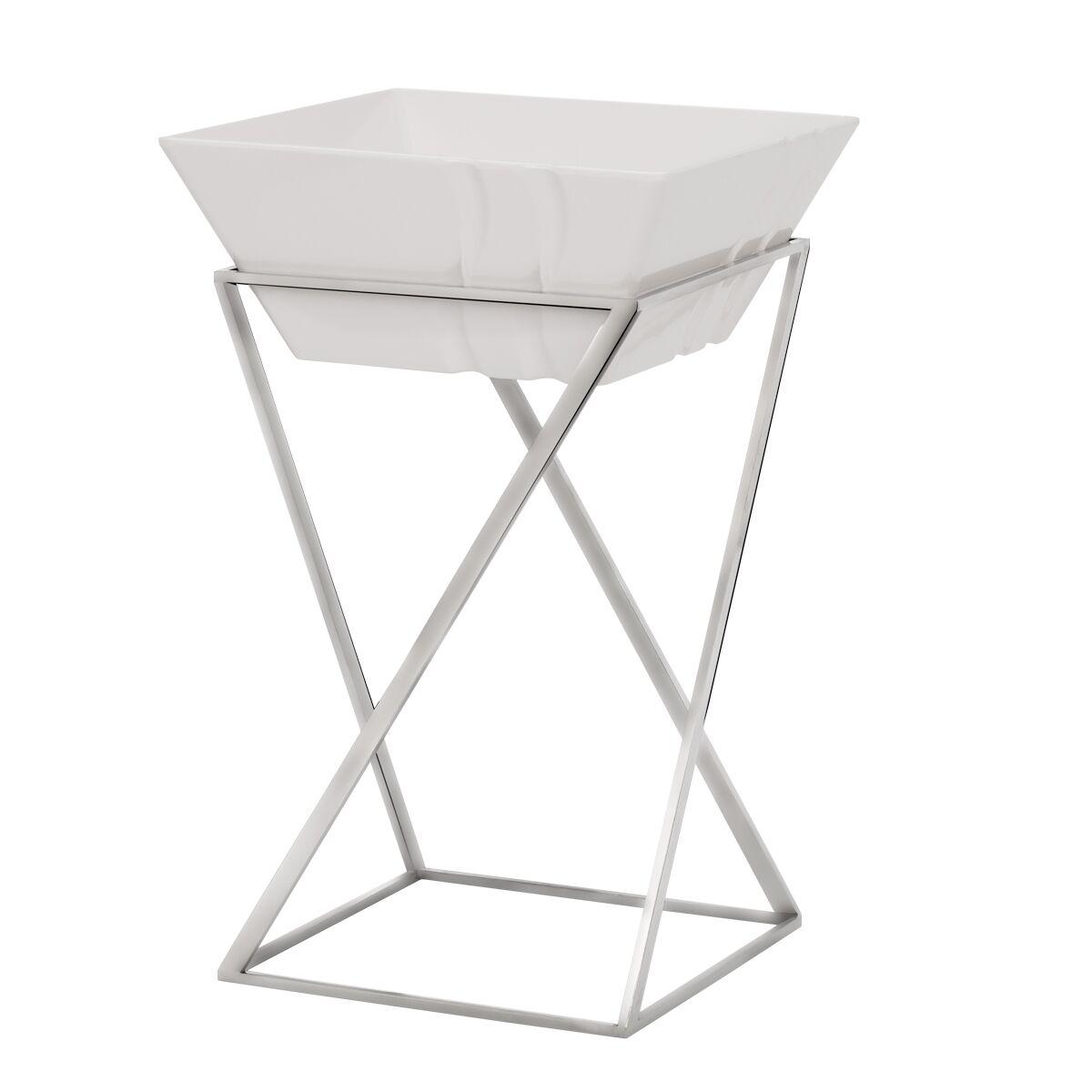 Etagerie / buffet stand - incl. 1 melamine bowl - angular