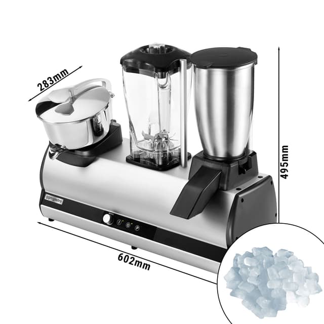 Combi bar appliance - blender, ice crusher & citrus press